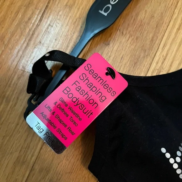 NEW BEBE BODYSUIT SEAMLESS SHAPING FASHION BODY SUIT SPANX SLIMMING MEDIUM - Picture 4 of 8